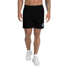 Load image into Gallery viewer, Black JGWTF Men's Athletic Shorts