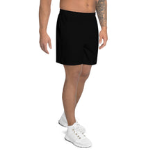 Load image into Gallery viewer, Black JGWTF Men's Athletic Shorts