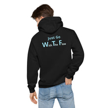 Load image into Gallery viewer, Just Go WTF Unisex fleece hoodie