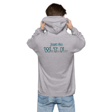Load image into Gallery viewer, Just Go WTF Unisex fleece hoodie