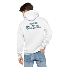 Load image into Gallery viewer, Just Go WTF Unisex fleece hoodie