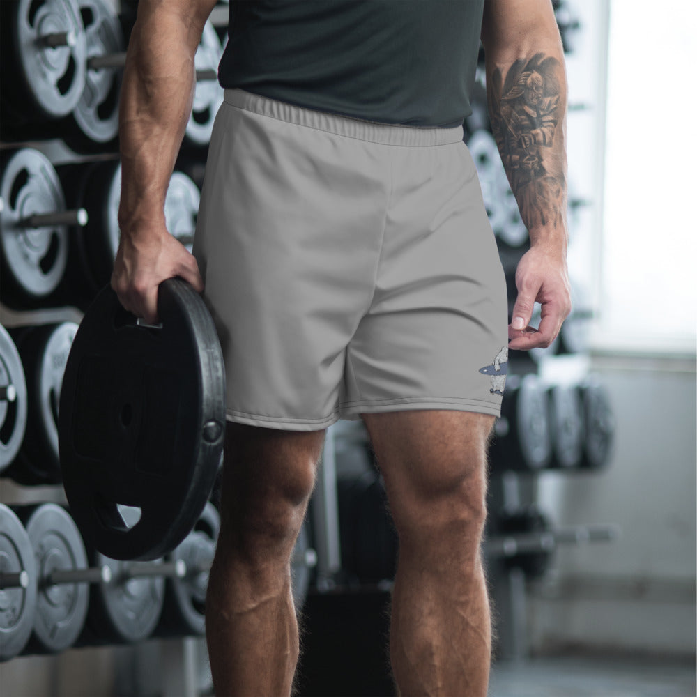 Grey JGWTF Men's Athletic Shorts